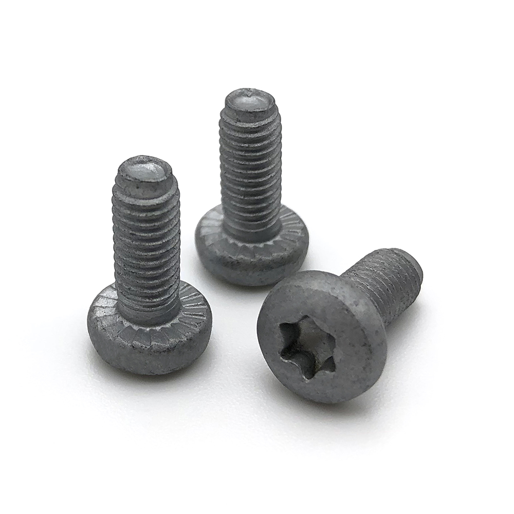 圓頭盤(pán)頭內(nèi)梅花螺絲 達(dá)克羅 防盜花型螺絲