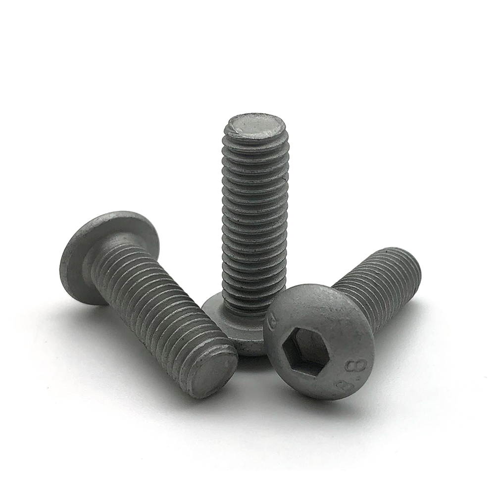 內六角螺栓8.8級螺釘達克羅高強度盤頭內六角螺絲