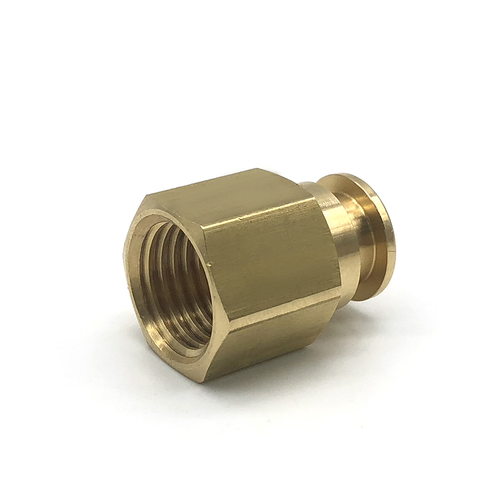 銅螺母 非標螺母 螺帽 黃銅螺母 蓋螺母 CNC車削 中空蓋螺母 蓋母 汽車零部件