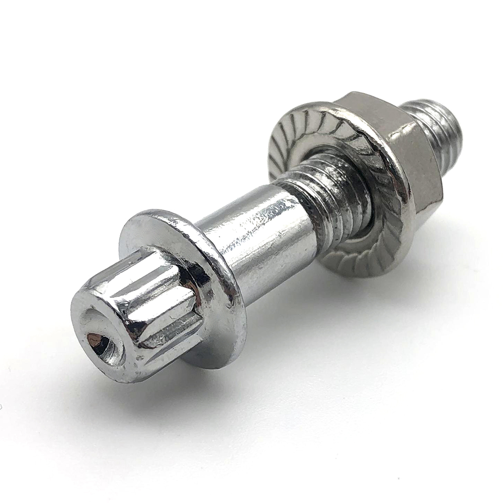 廠家生產304不銹鋼外六角帶墊十字法蘭螺絲螺母螺桿防滑帶齒法蘭螺栓螺帽定制非標螺絲螺母