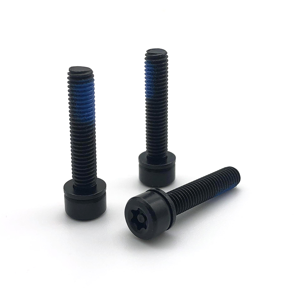 工廠生產8.8級薄頭圓柱頭梅花頭內六角螺絲發黑矮杯頭點膠螺母梅花螺絲釘定制非標螺絲