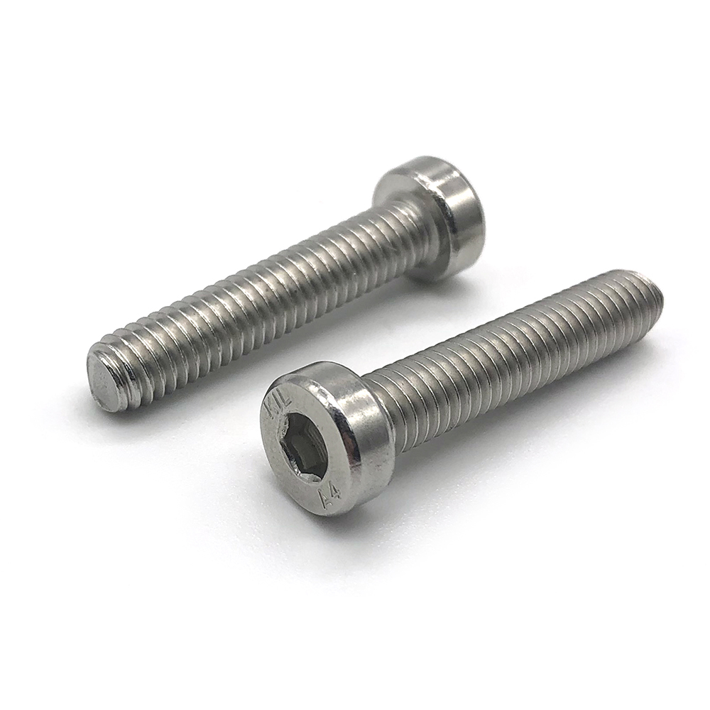 工廠生產法鈦螺絲 杯頭螺絲 內六角螺絲釘 不銹鋼螺絲 定制非標螺絲