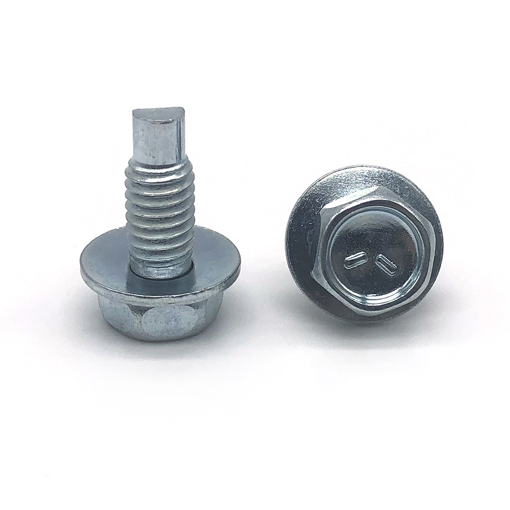 8.8級組合螺絲帶墊螺絲凹穴外六角法蘭面螺栓 高強度凹腦六角法蘭螺絲定制非標螺絲