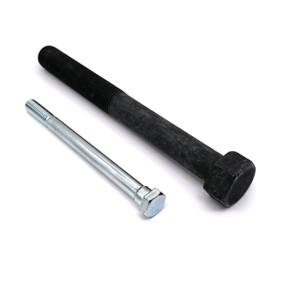 生產臺階螺絲 10.9級藍白鋅1/4六角螺絲 用于機械設備定制非標螺絲