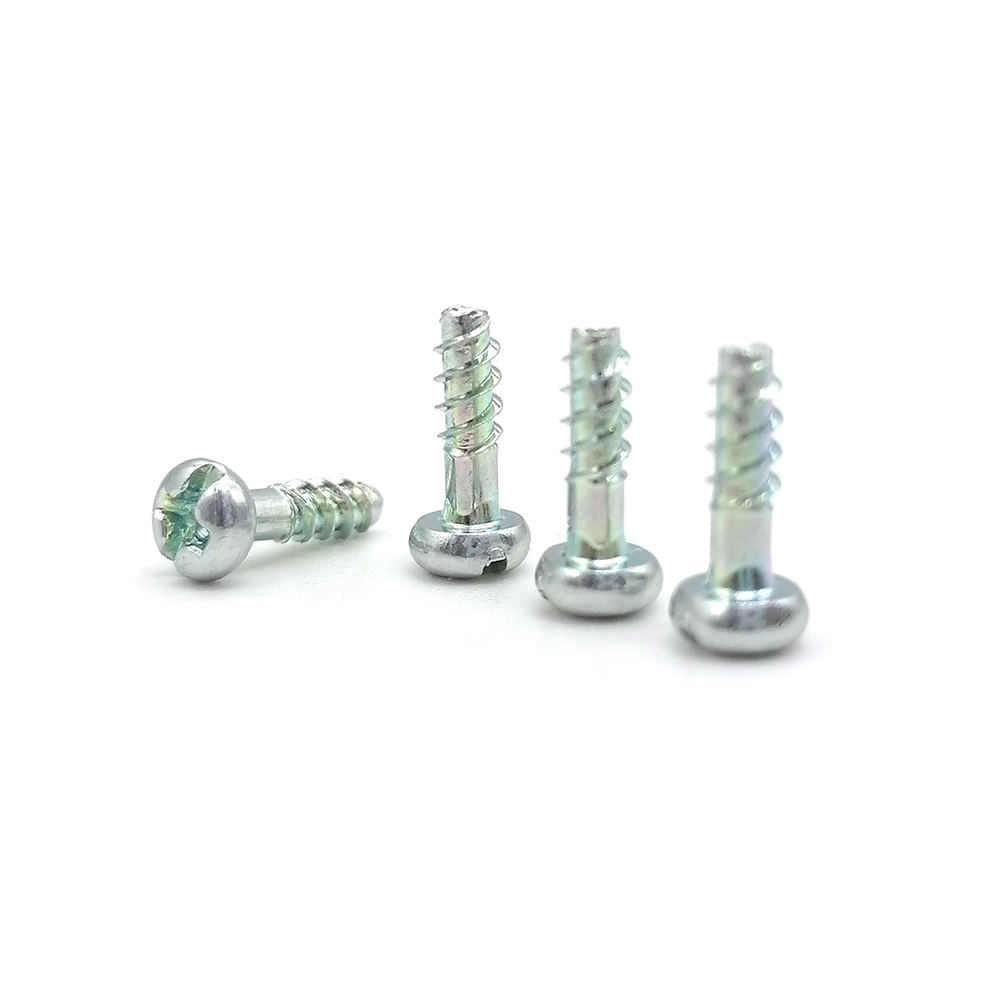 工廠生產(chǎn)電子螺絲 十字開(kāi)槽螺絲 盤(pán)頭小螺絲 定制非標(biāo)螺絲