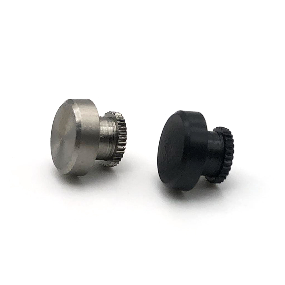 不銹鋼高頭滾花螺母臺階滾齒高螺帽鍍鎳手擰調(diào)節(jié)螺母定制非標螺母